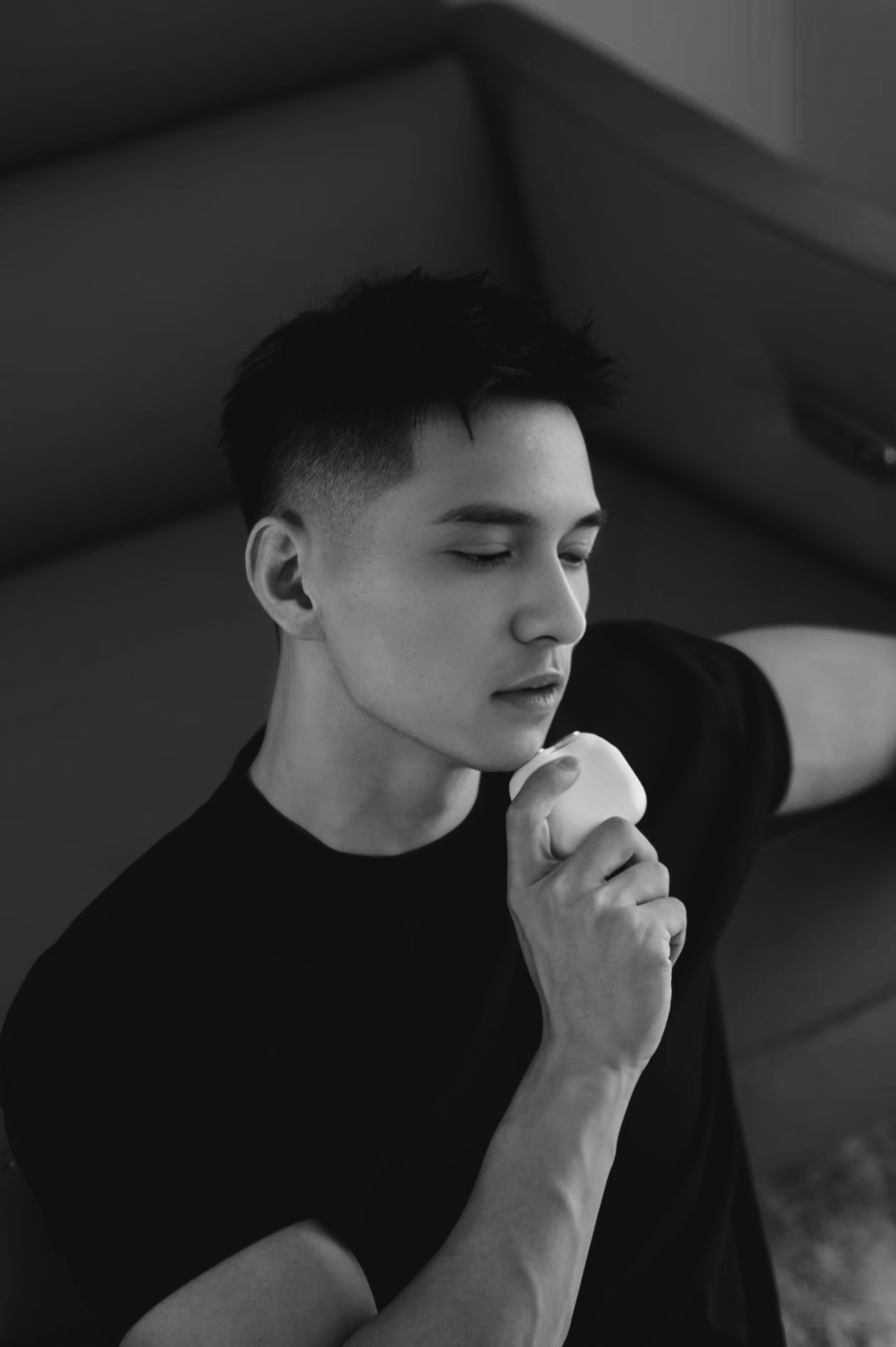 Portrait of Martin Juanda, Indonesian indie musician